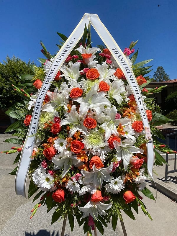 Funeral Standing Spray #09