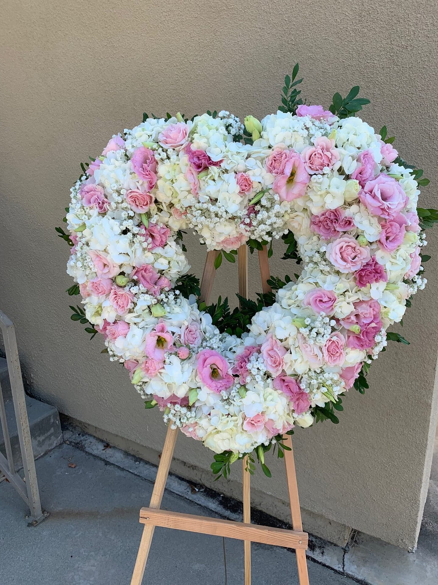 FUNERAL HEART WREATH - Forever Love 33